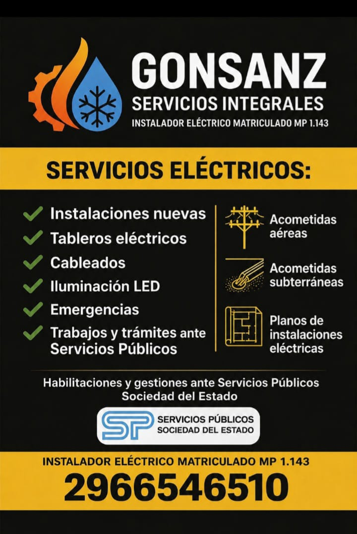 Flyer: Instalador eléctrico