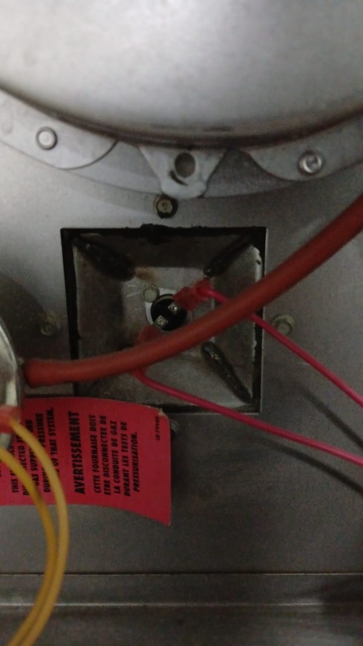 Detalle de instalación de gas